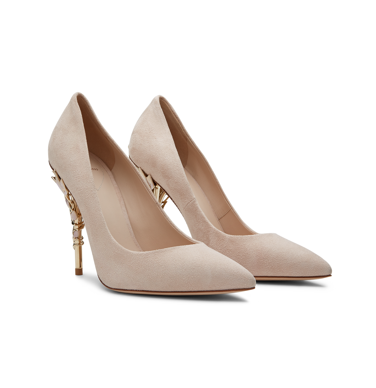 Buy Rose Gold Heeled Shoes for Women by Dune London Online | Ajio.com