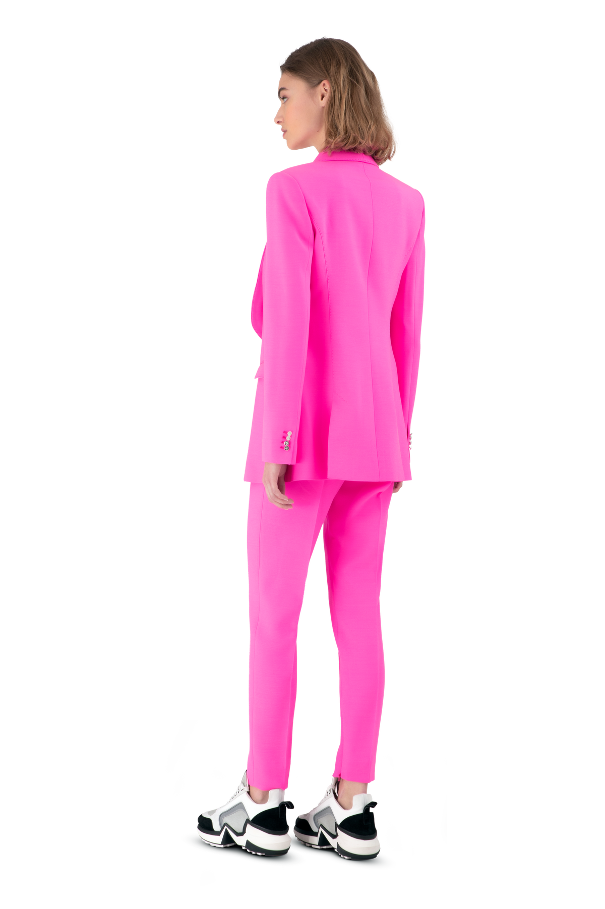 Hot Pink Tailor Crepe