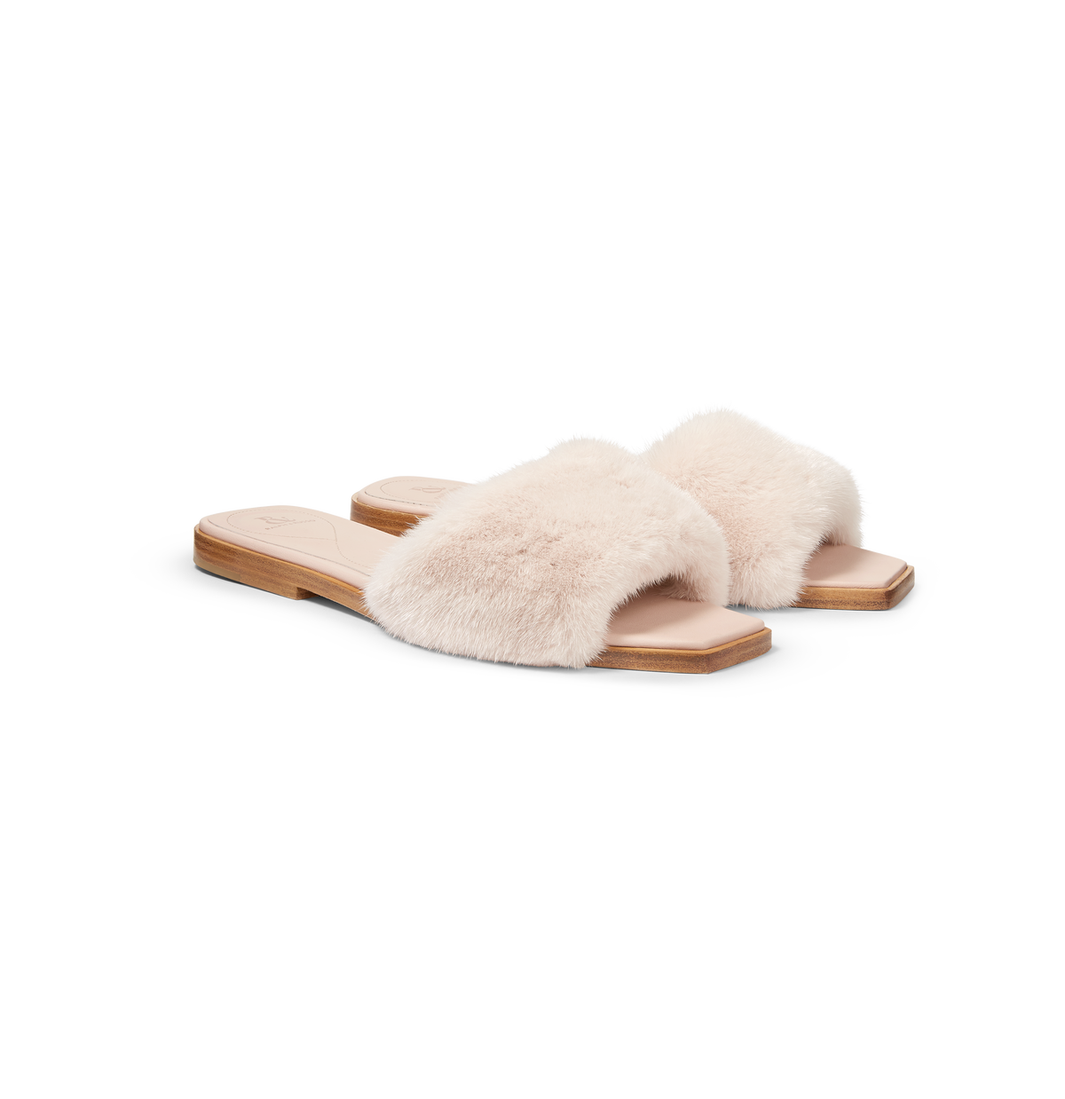 Nude Mink Slides